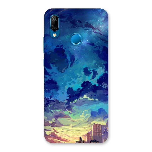 Cloud Art Back Case for Huawei P20 Lite