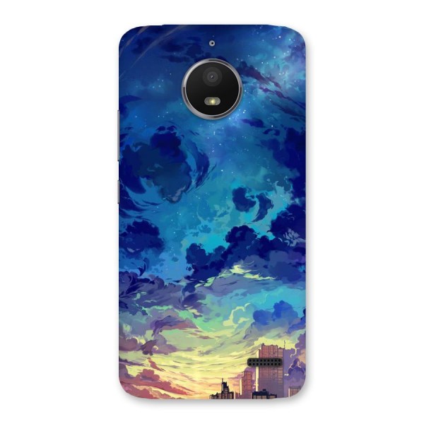 Cloud Art Back Case for Moto E4