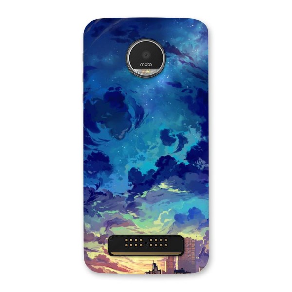 Cloud Art Back Case for Moto Z Play