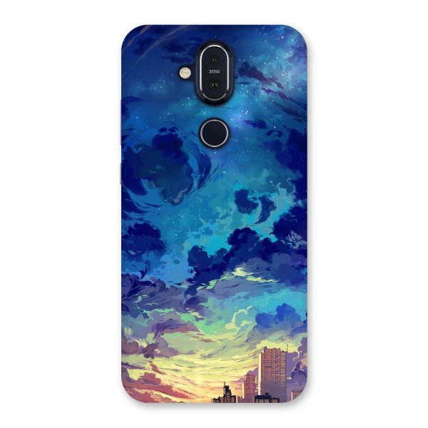 Cloud Art Back Case for Nokia 8.1