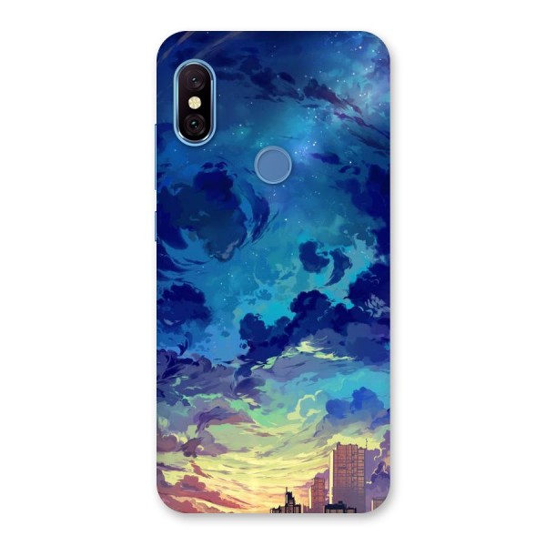 Cloud Art Back Case for Redmi Note 6 Pro