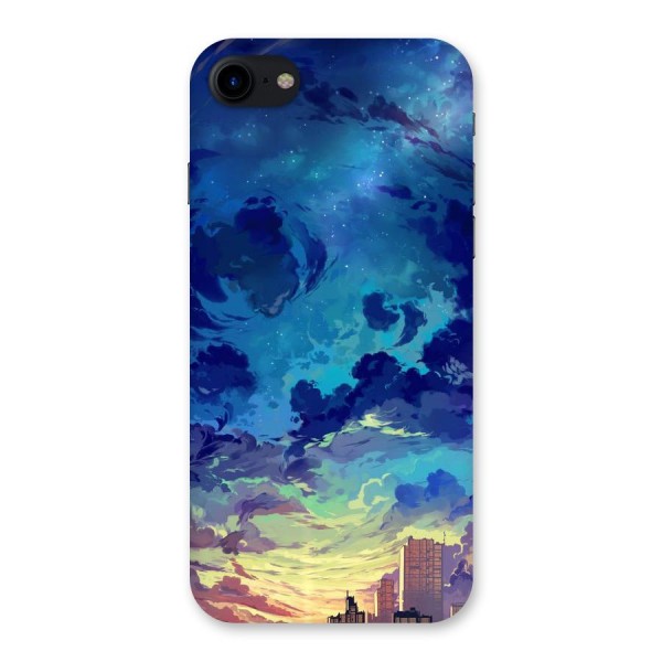 Cloud Art Back Case for iPhone SE 2020