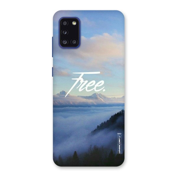 Cloudy Free Back Case for Galaxy A31