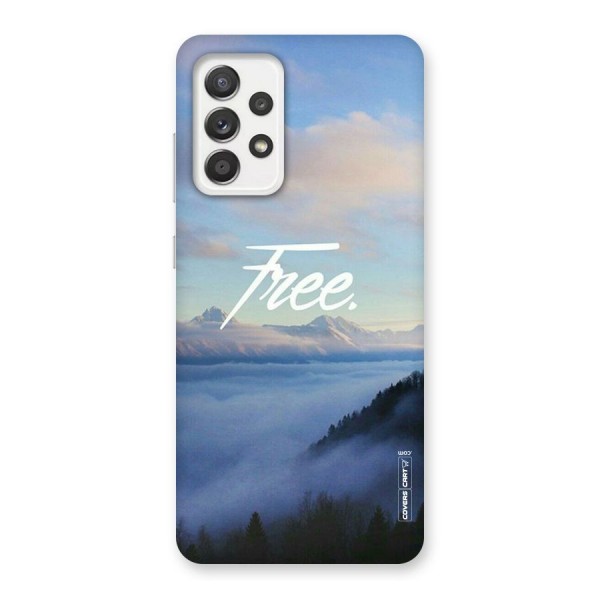 Cloudy Free Back Case for Galaxy A52