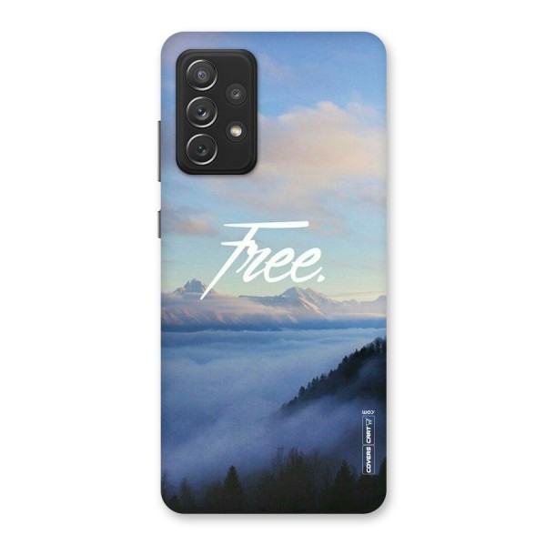 Cloudy Free Back Case for Galaxy A72