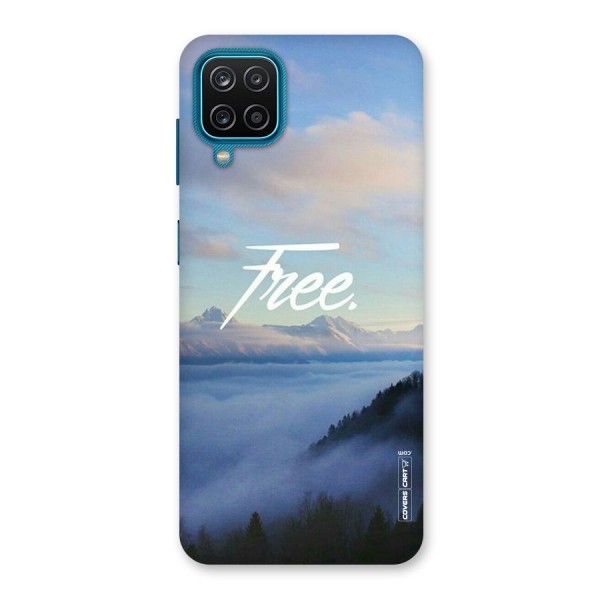 Cloudy Free Back Case for Galaxy F12