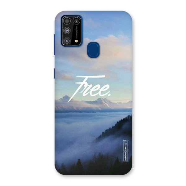 Cloudy Free Back Case for Galaxy F41