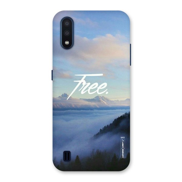 Cloudy Free Back Case for Galaxy M01