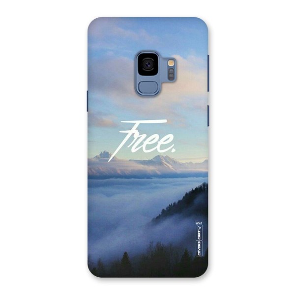 Cloudy Free Back Case for Galaxy S9