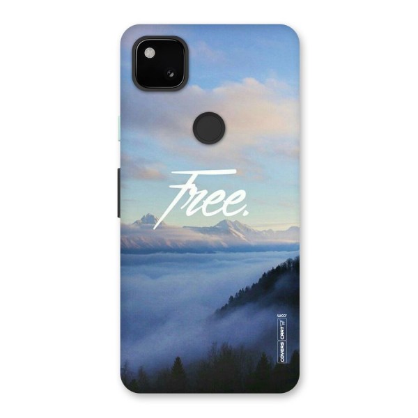 Cloudy Free Back Case for Google Pixel 4a