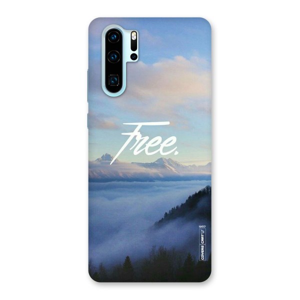 Cloudy Free Back Case for Huawei P30 Pro