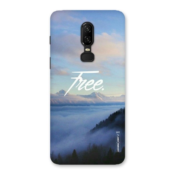 Cloudy Free Back Case for OnePlus 6