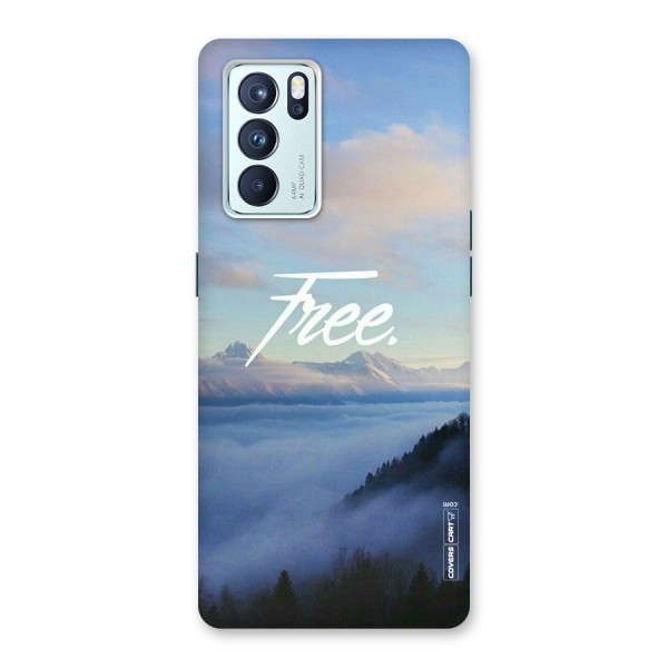 Cloudy Free Back Case for Oppo Reno6 Pro 5G