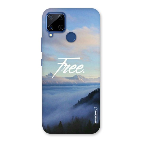 Cloudy Free Back Case for Realme C12