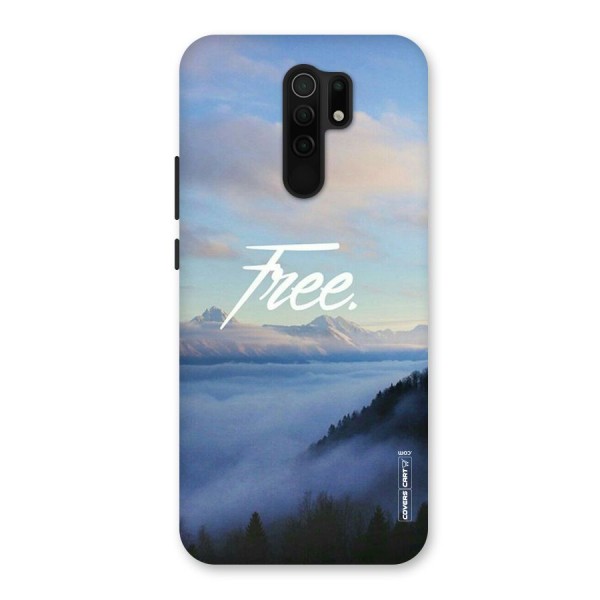 Cloudy Free Back Case for Redmi 9 Prime