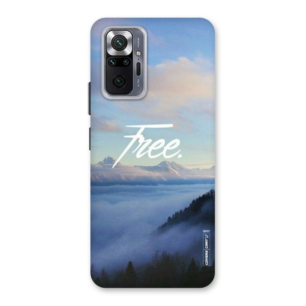 Cloudy Free Back Case for Redmi Note 10 Pro
