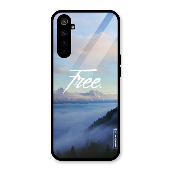 Cloudy Free Glass Back Case for Realme 6