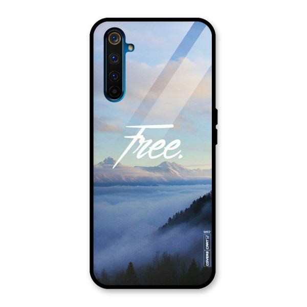 Cloudy Free Glass Back Case for Realme 6 Pro