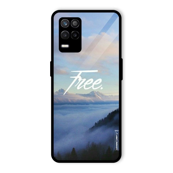 Cloudy Free Glass Back Case for Realme 9 5G