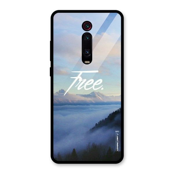 Cloudy Free Glass Back Case for Redmi K20 Pro