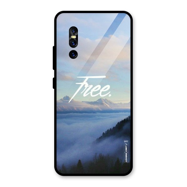 Cloudy Free Glass Back Case for Vivo V15 Pro