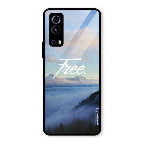 Cloudy Free Glass Back Case for Vivo iQOO Z3