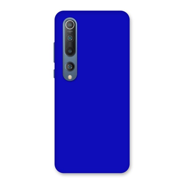 Cobalt Blue Back Case for Mi 10