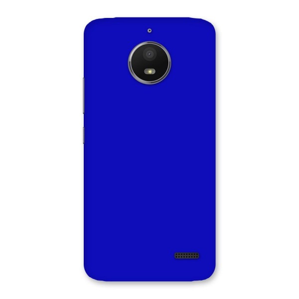 Cobalt Blue Back Case for Moto E4