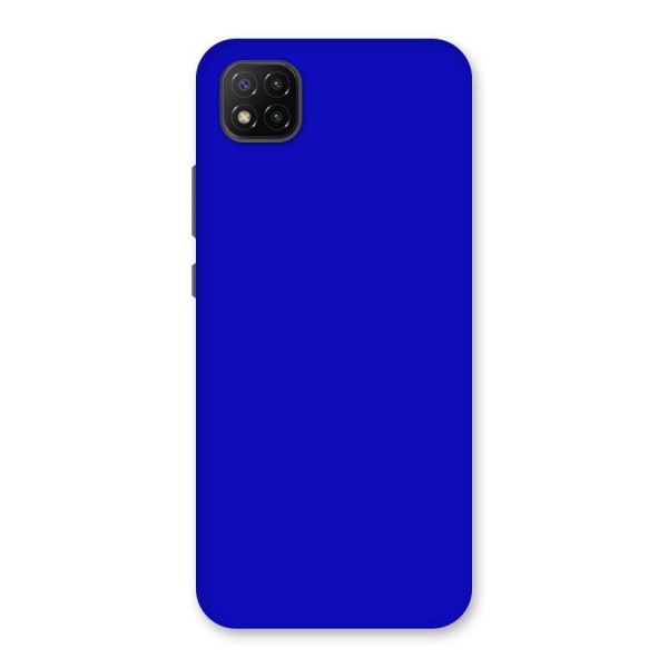 Cobalt Blue Back Case for Poco C3