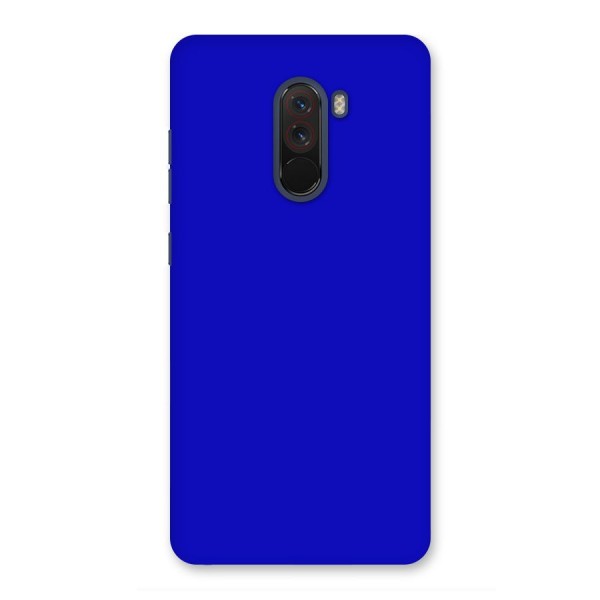 Cobalt Blue Back Case for Poco F1