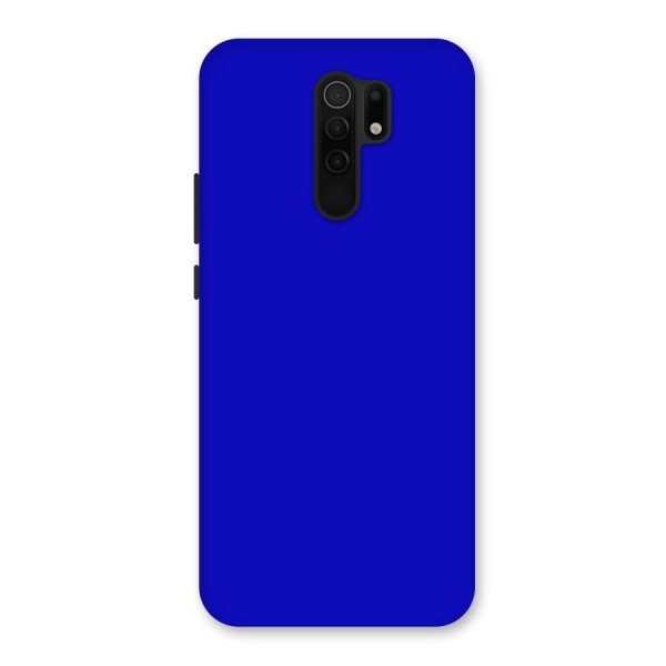 Cobalt Blue Back Case for Redmi 9 Prime