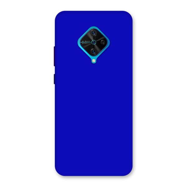 Cobalt Blue Back Case for Vivo S1 Pro