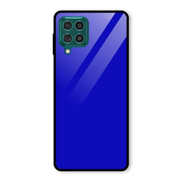 Cobalt Blue Glass Back Case for Galaxy F62