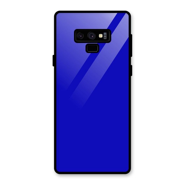 Cobalt Blue Glass Back Case for Galaxy Note 9