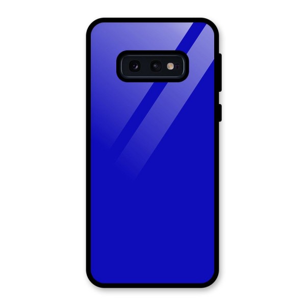 Cobalt Blue Glass Back Case for Galaxy S10e