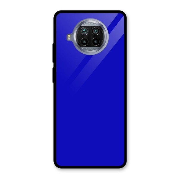 Cobalt Blue Glass Back Case for Mi 10i