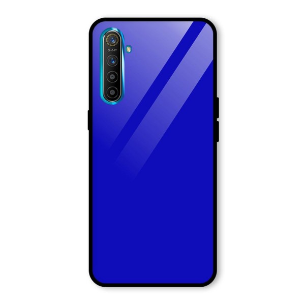 Cobalt Blue Glass Back Case for Realme XT