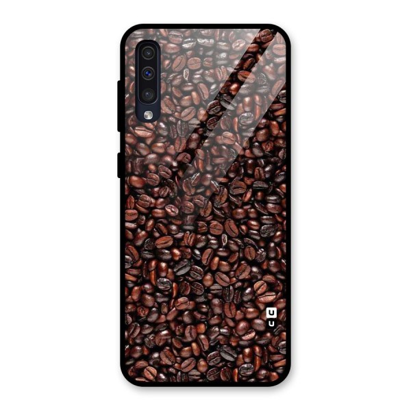 Cocoa Beans Glass Back Case for Galaxy A50s