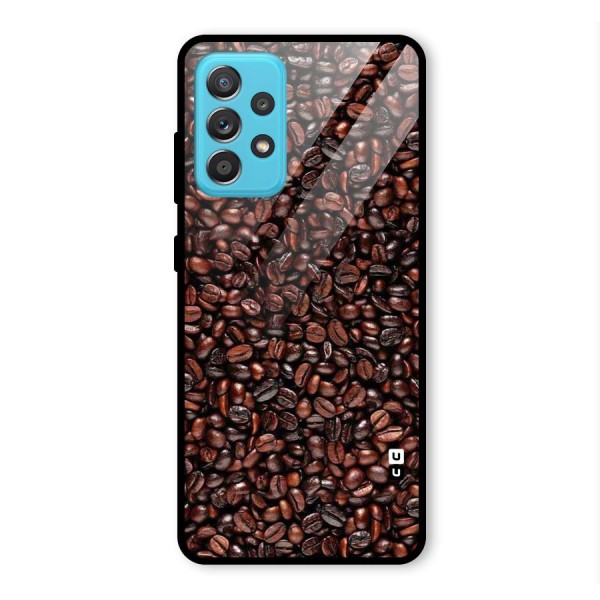 Cocoa Beans Glass Back Case for Galaxy A52s 5G