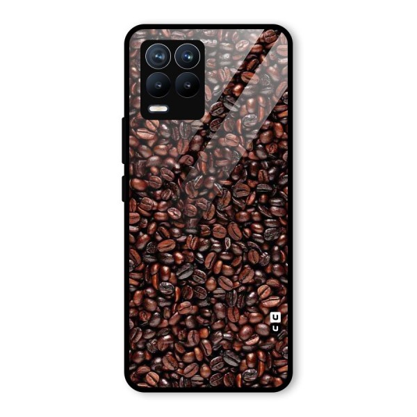 Cocoa Beans Glass Back Case for Realme 8 Pro