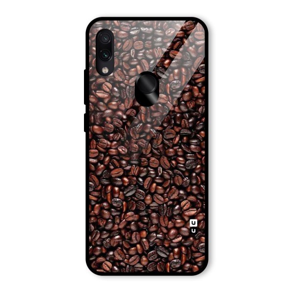 Cocoa Beans Glass Back Case for Redmi Note 7