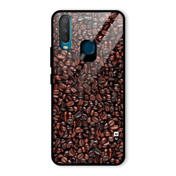 Cocoa Beans Glass Back Case for Vivo Y12