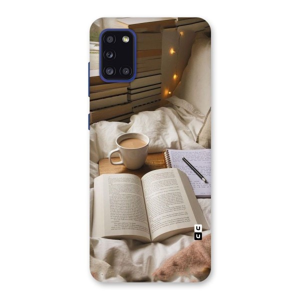 Coffee And Books Back Case for Galaxy A31