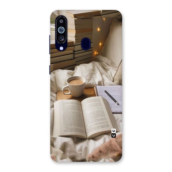 Coffee And Books Back Case for Galaxy A60