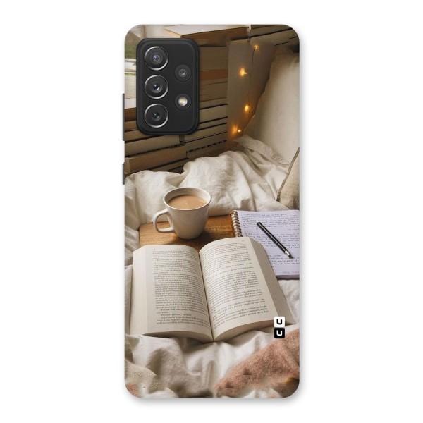 Coffee And Books Back Case for Galaxy A72