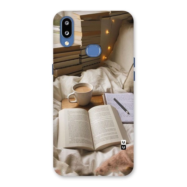 Coffee And Books Back Case for Galaxy M01s