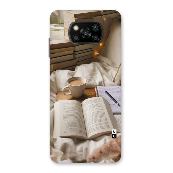 Coffee And Books Back Case for Poco X3