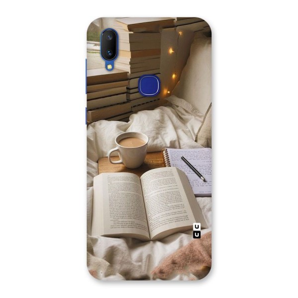 Coffee And Books Back Case for Vivo V11