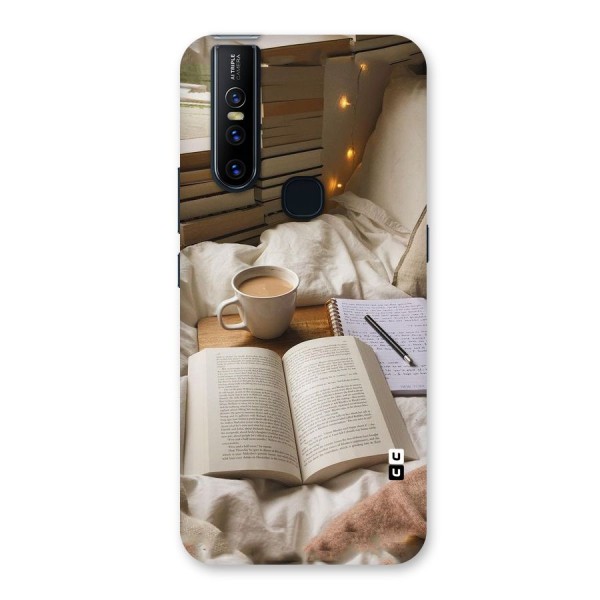 Coffee And Books Back Case for Vivo V15