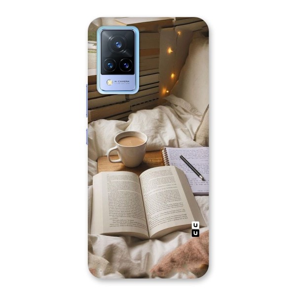 Coffee And Books Back Case for Vivo V21 5G